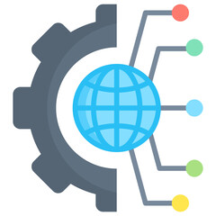 Digital Transformation Icon