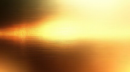Fototapeta premium A smooth gradient of golden hues with a brushed texture, evoking warmth and elegance.