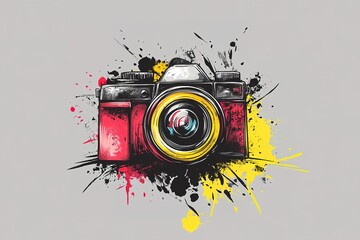 World Photography Day with World Map Background, photographer taking photo. World Photography Day social media banner and instagram banner post design