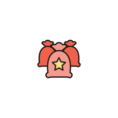 Gift bag icon