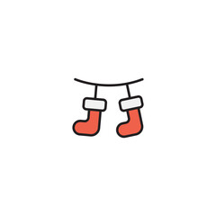 Christmas ornament icon