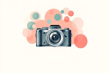 World Photography Day with World Map Background, photographer taking photo. World Photography Day social media banner and instagram banner post design