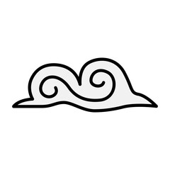 Japanese cloud icon