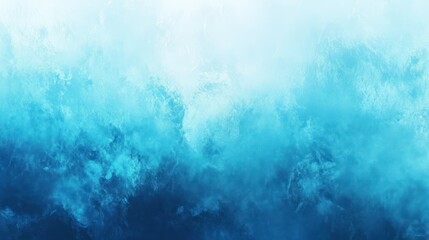 Obraz premium Abstract Blue and White Watercolor Background
