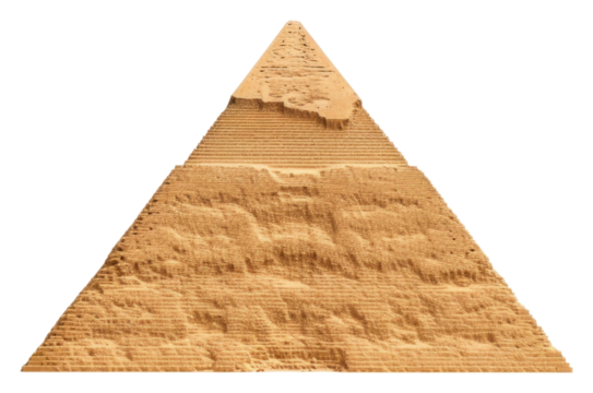 PNG Architecture pyramid textured triangle.