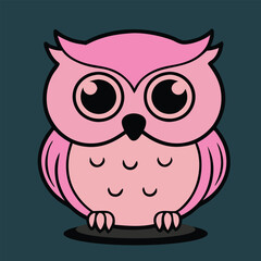 Owl vector for logo, template etc