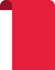 Price tag symbol. Ribbon banner. Flat symbol.