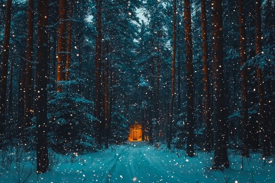 Magical Winter Forest Images Browse 358 510 Stock Photos Vectors and Video Adobe Stock