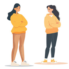 Fototapeta premium PNG Image of teenage girl