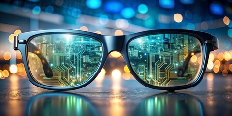 The City Through Digital Glasses, Technology, Future, Metaverse, Urban