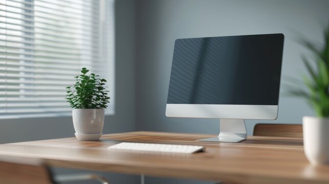 Streamlined desktop organizers and storage solutions to create a tidy and efficient workstation for a clutter free desk setup and improved productivity