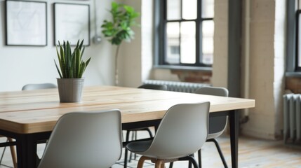 Stylish DIY Office Dcor with Personal Touches and Shallow Depth of Field Showcasing the Details and Arrangement