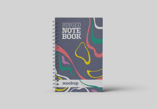 Ringed Notepad Mockup