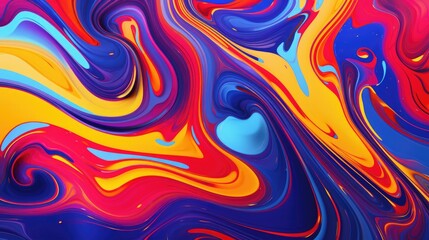 colorful abstract liquid wave background illustration