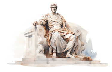 Fototapeta premium PNG Sculpture statue art representation.
