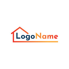 Real-estate development Logo Design Template Vector Illustration