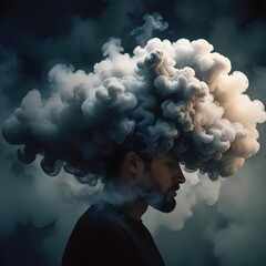 Fog brain, adhd, autism, the state of confusion and lack of mind clarity when mental health is impaired
