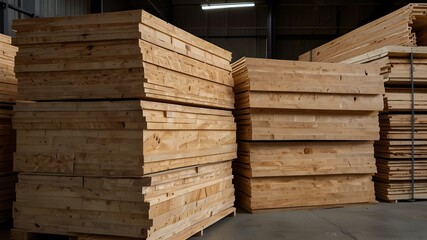 stack of wooden pallets