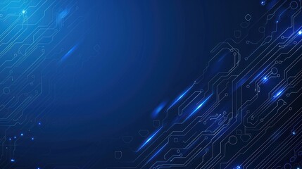 Obraz premium Abstract Digital Circuitry Design