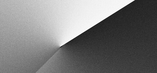 Black white grainy background, monochrome gray noisy texture dark grunge banner, header poster cover backdrop design