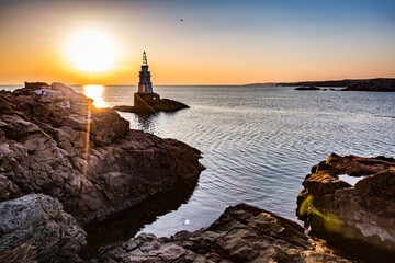 Fototapeta premium Ahtopol, Bulgaria by Black Sea. Beautiful Europe, EU