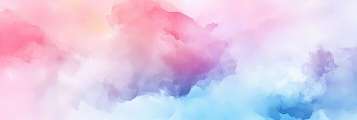 This beautiful watercolor background blends soft pastel shades of pinks, blues, and purples, perfect for adding an elegant touch to your creative projects or sophisticated designs
