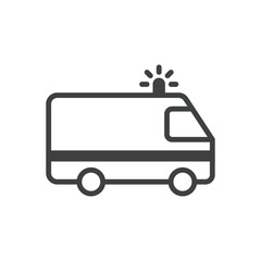 Ambulance vector icon