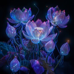 Obraz premium Lotus Flower Imagery
