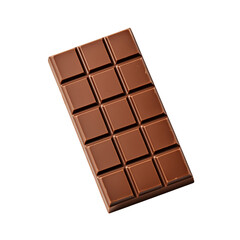 Obraz premium chocolate bar transparent background
