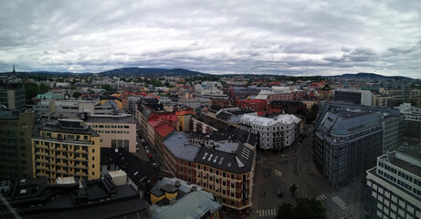 Oslo city panorama
