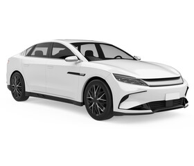Sedan Car Isolated