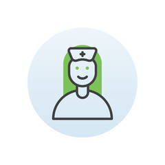 Nurse vector icon