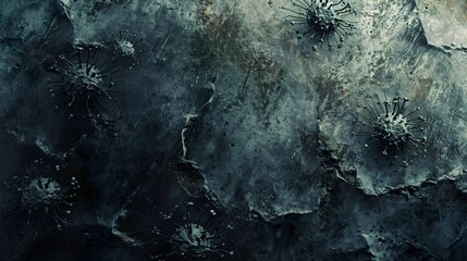 Virus Alert: Medical Warning Visual Design