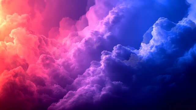 Celestial Canvas: Painting the Atmosphere with Colorful Clouds
