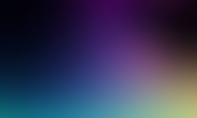 Abstract blurred background image of blue, purple, green, yellow colors gradient used as an illustration. Designing posters or advertisements.