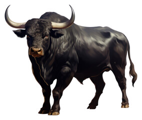 Naklejka premium PNG Livestock wildlife buffalo cattle.