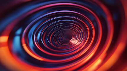 Obraz premium Dynamic_composition_of_concentric_circles