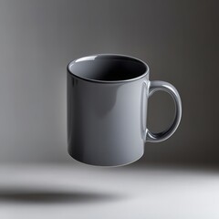 Obraz premium Gray Mug mockup for promotion product