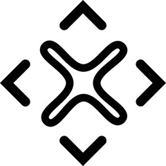 Rounded Filled Arrow Icon