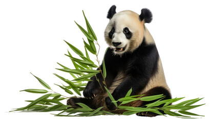 Obraz premium PNG Wildlife animal mammal bamboo.