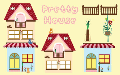 pretty house