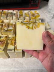 Handmade Goat's Milk Rose Soap