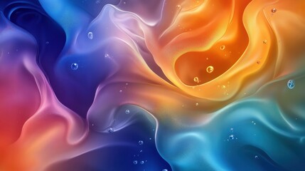 Abstract Fluid Art. A dynamic and colorful wallpaper featuring abstract fluid art with swirling patterns and vibrant colors.