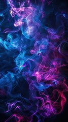Obraz premium Abstract colorful smoke