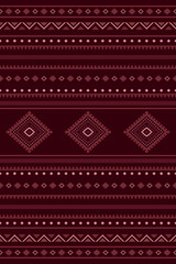Ancient echoes Aztec geometric seamless patterns southwest Navajo Native American tribal ethnic colorful for textile printing