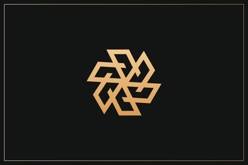 Abstract Digital App Brand Logo