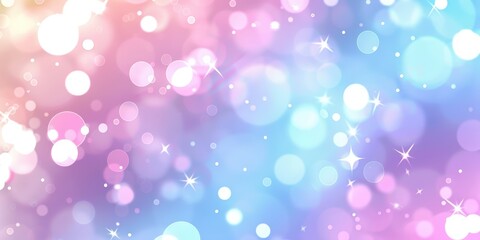 Obraz premium Sparkling pastel bokeh