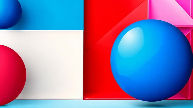 basic shape motion design vector graphic animation