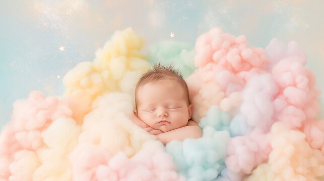 baby sleeping in babynest