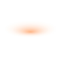 yellow glowing light transparent background